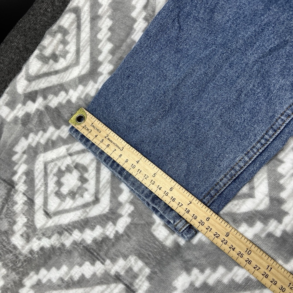 Vintage Levis 550 Jeans Mens 32x32 Light Y2K Blue Denim Relaxed Tapered Zip Fly - Picture 9 of 10